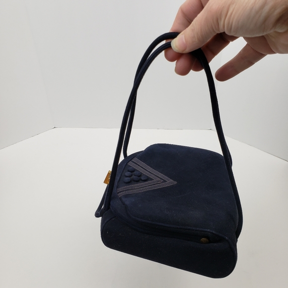 Vintage Art Deco Velvet Mini Bag - Picture 2 of 8